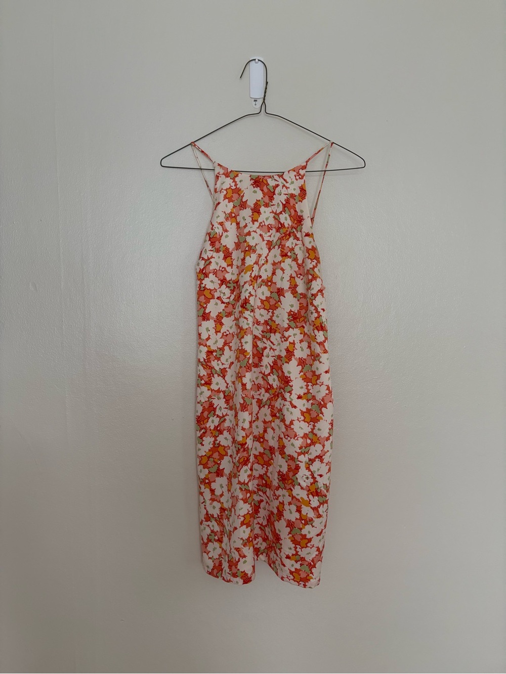 Dynamite Mini Dress in Orange Floral